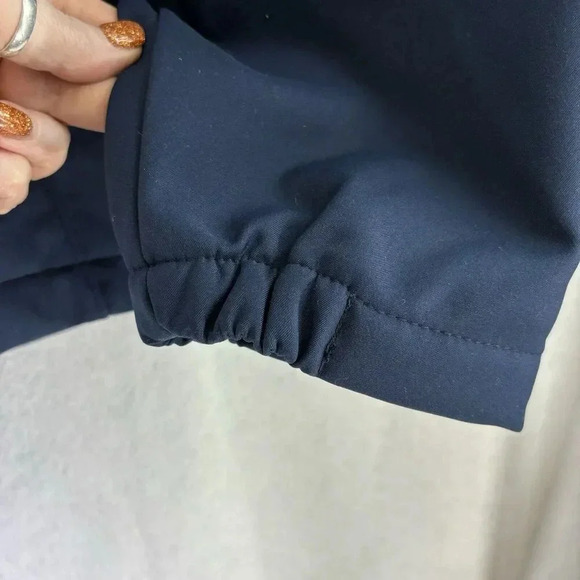 Columbia Mens Navy Mt Village Softshell Jacket 1X Outdoorsy Fleece Lined‎ NWT - Picture 6 of 9